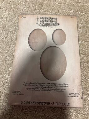 Sizzix Tim Holtz Alterations Bigz Movers And Shapers SIZED OVALS #658567